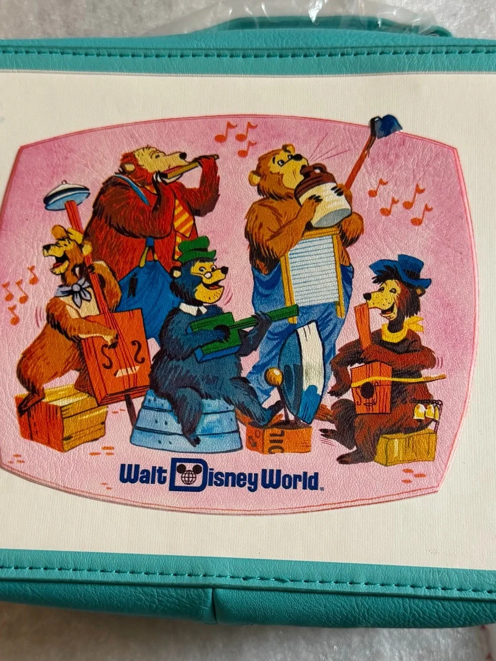 Disney Teal, Lime & Black Retro Character Crossbody